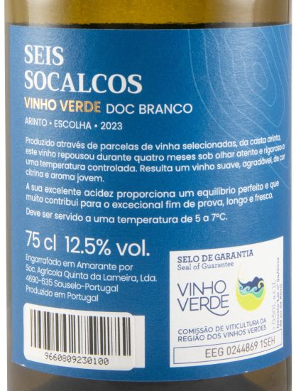 2023 Seis Socalcos Arinto white