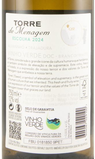 2024 Torre de Menagem Escolha white