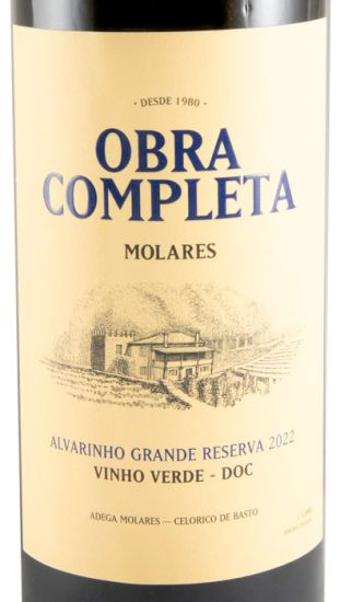 2022 Molares Obra Completa Alvarinho Grande Reserva branco