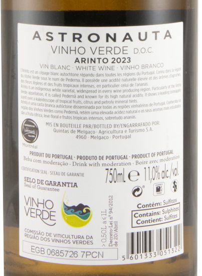 2023 Astronauta Arinto branco