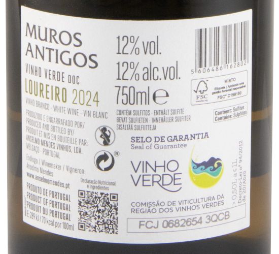 2024 Muros Antigos Loureiro branco