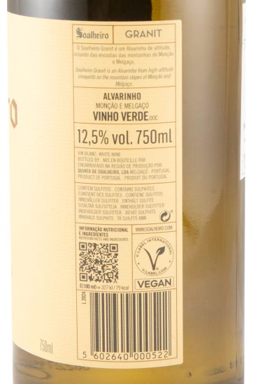 2024 Soalheiro Granit Alvarinho white