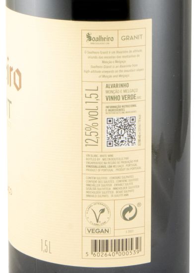 2024 Soalheiro Granit Alvarinho white 1.5L