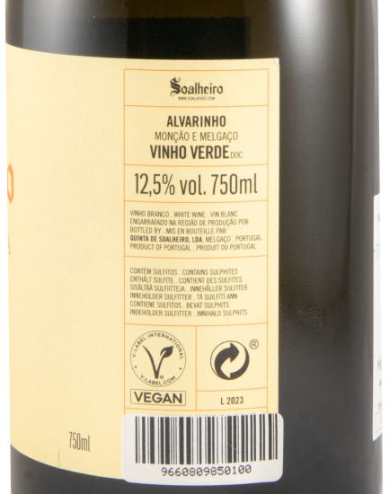 2023 Soalheiro Alvarinho Reserva white