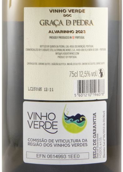 2023 Graça da Pedra Alvarinho branco