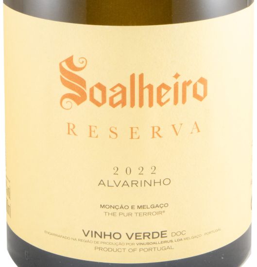 2022 Soalheiro Alvarinho Reserva white 1.5L