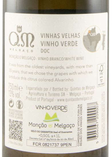 2024 Quintas de Melgaço QM Alvarinho Vinhas Velhas branco
