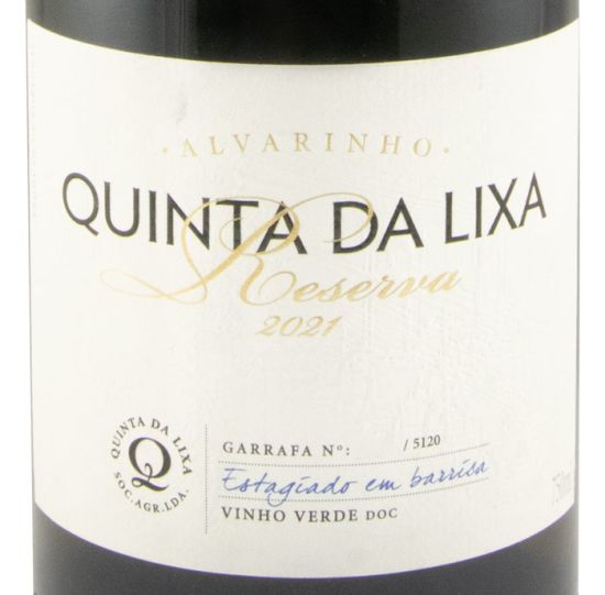 2021 Quinta da Lixa Alvarinho Reserva branco