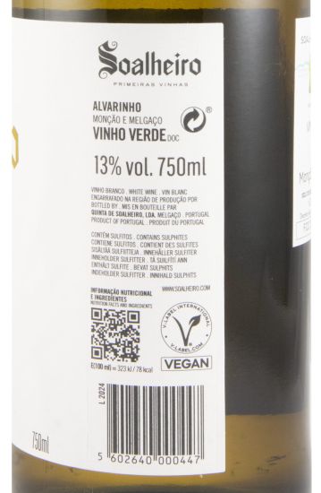 2024 Soalheiro Primeiras Vinhas Alvarinho branco