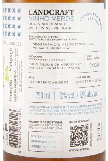 2024 Landcraft Alvarinho branco