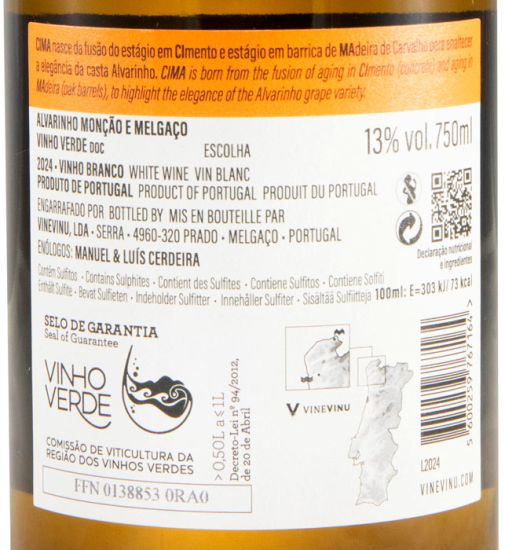 2024 Vinevinu Génese Cima branco