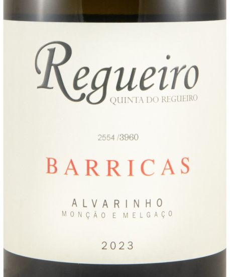 2023 Quinta do Regueiro Barricas Alvarinho white
