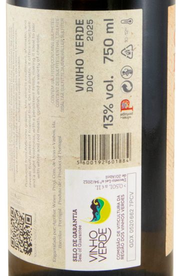 2025 Condes de Barcelos Alvarinho Reserva branco