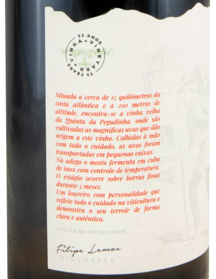 2022 Quinta da Pegadinha Loureiro Escolha white