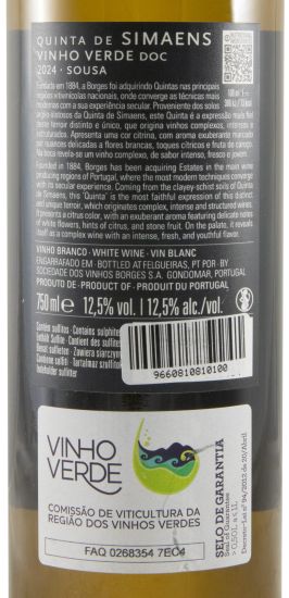 2024 Borges Quinta de Simaens branco