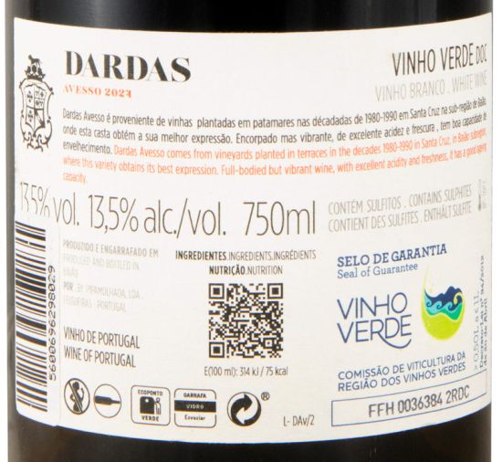 2024 Dardas Avesso branco