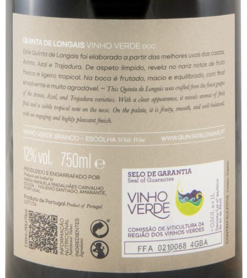 2024 Quinta de Longais Escolha white