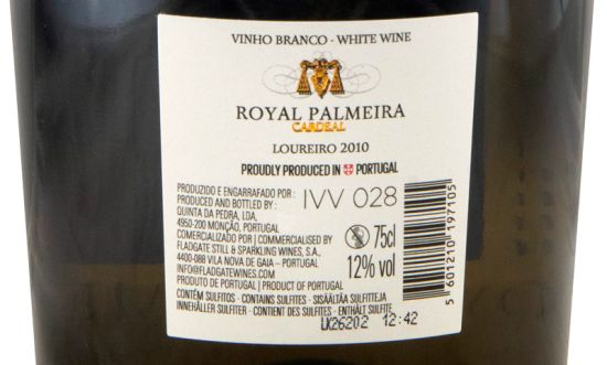 2010 Royal Palmeira Cardeal Loureiro branco