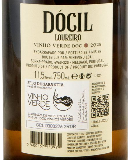 2025 Niepoort Dócil Loureiro branco