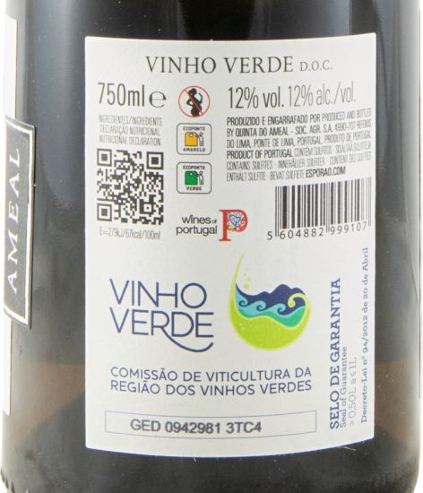 2024 Quinta do Ameal Reserva white