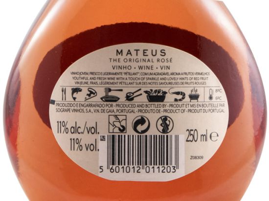 Mateus Rosé 25cl (damaged label)