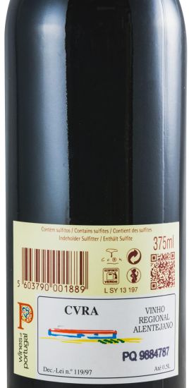 2012 Cortes de Cima Syrah red 37.5cl