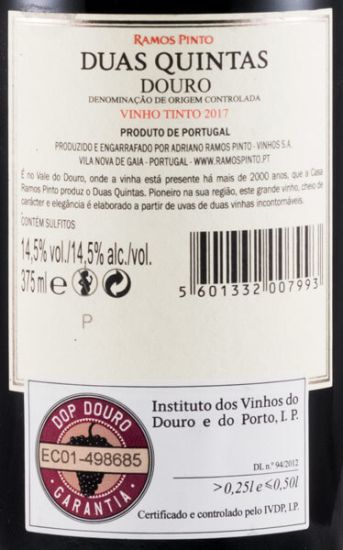 2017 Duas Quintas tinto 37,5cl