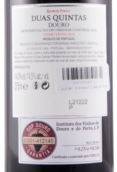 2019 Duas Quintas red 37.5cl