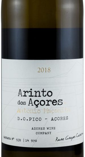 2018 Arinto dos Açores by António Maçanita branco