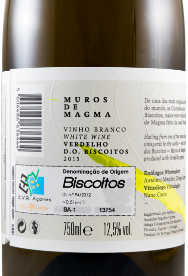 2015 Muros de Magma Verdelho white