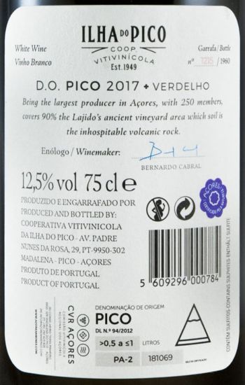 2017 Picowines Verdelho white