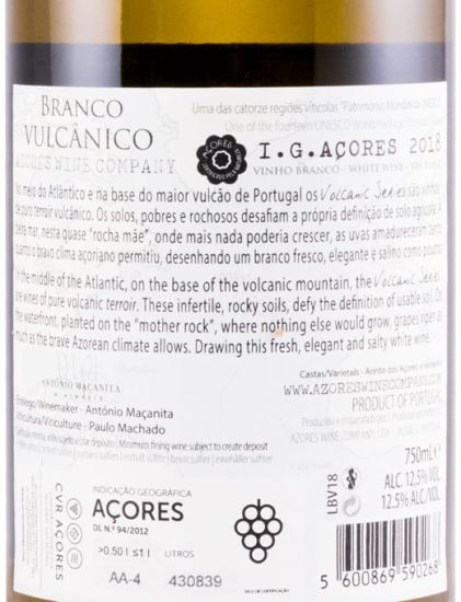 2018 Branco Vulcânico white