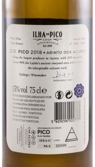 2018 Picowines Arinto dos Açores branco