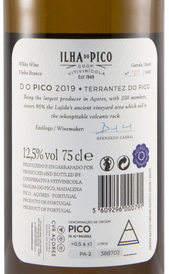 2019 Picowines Terrantez do Pico branco