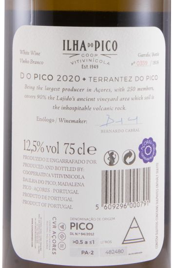 2020 Picowines Terrantez do Pico white