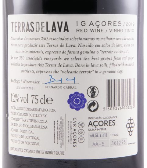 2019 Terras de Lava red