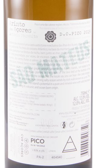 2019 António Maçanita São Mateus Arinto dos Açores white