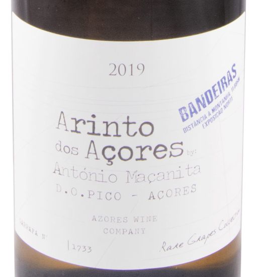 2019 António Maçanita Bandeiras Arinto dos Açores branco