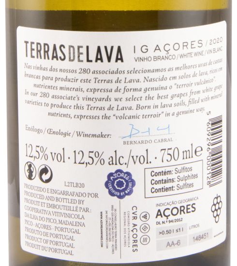 2020 Terras de Lava white
