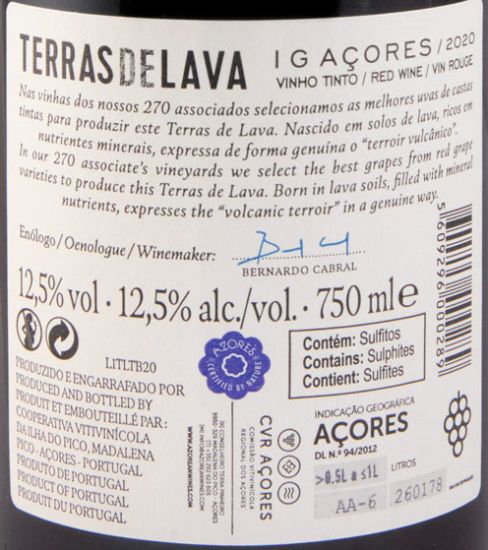 2020 Terras de Lava red
