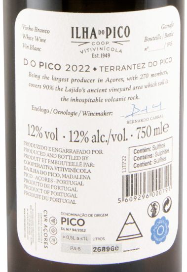 2022 Picowines Terrantez do Pico white
