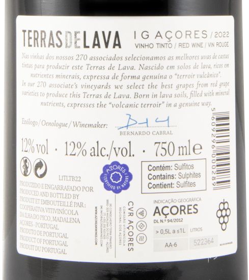 2022 Terras de Lava red