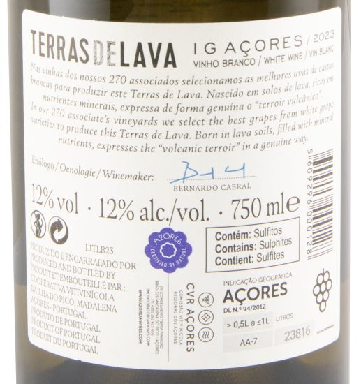 2023 Terras de Lava white
