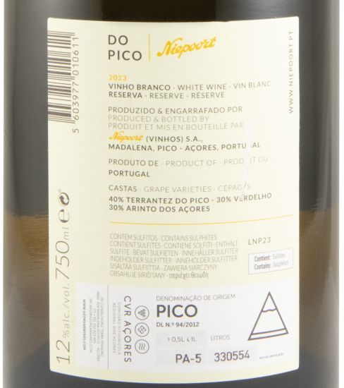 2023 Niepoort Açores Reserva branco