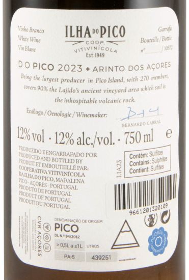 2023 Picowines Arinto dos Açores branco