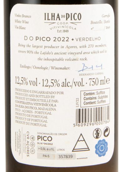 2022 Picowines Verdelho white