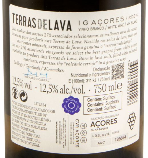 2024 Terras de Lava white