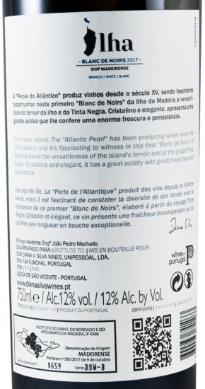 2017 Ilha Blanc de Noirs branco