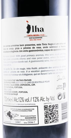 2018 Ilha Tinta Negra red