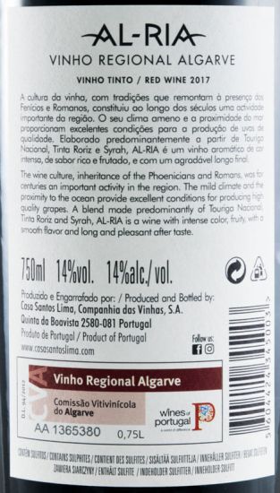 2017 Casa Santos Lima Al-Ria red